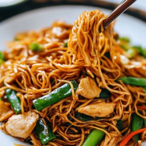 Stir-Fried Spaghetti